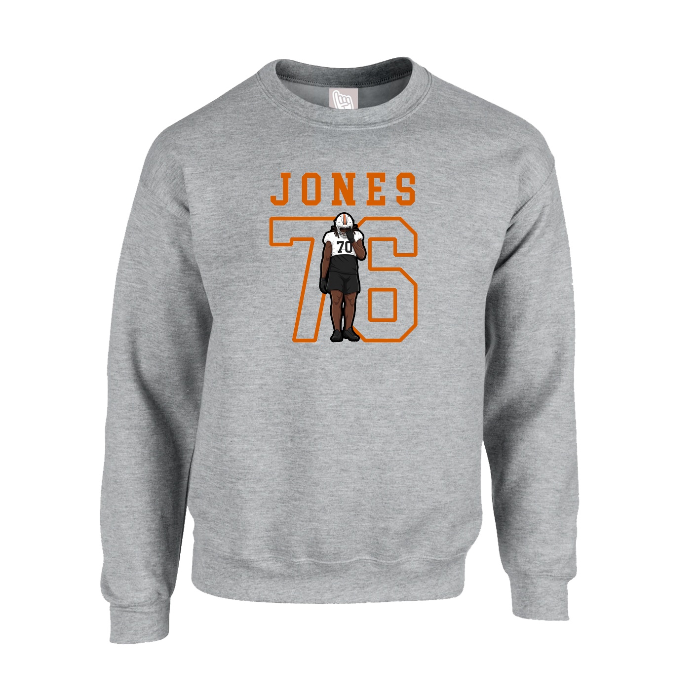 Fleece Crew — Shirsey in Grey
