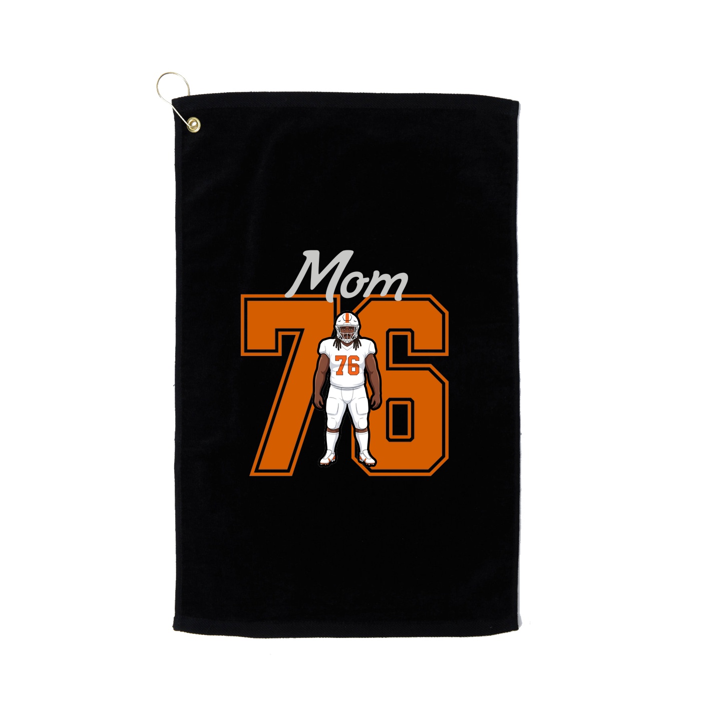Golf Towel — Mothers Day Shirsey in Black