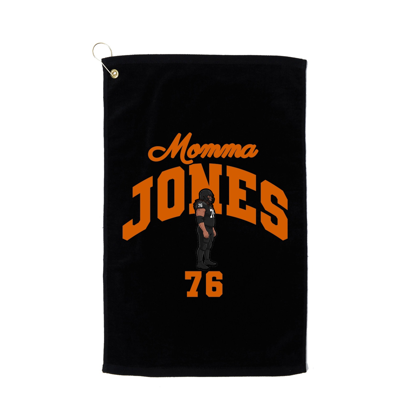 Golf Towel — Mothers Day Arch in Black