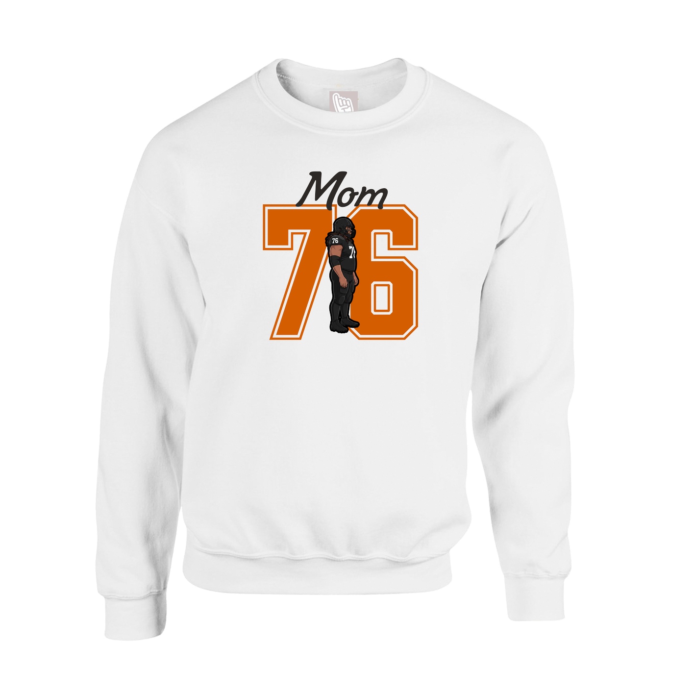 Fleece Crew — Mothers Day Shirsey in White