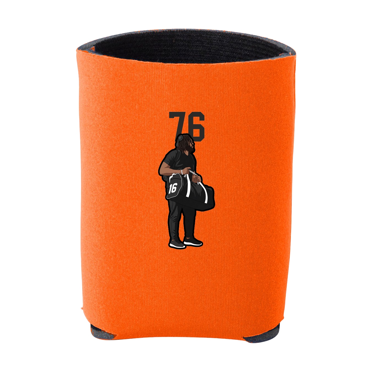 Can Holder — Number Top in Orange