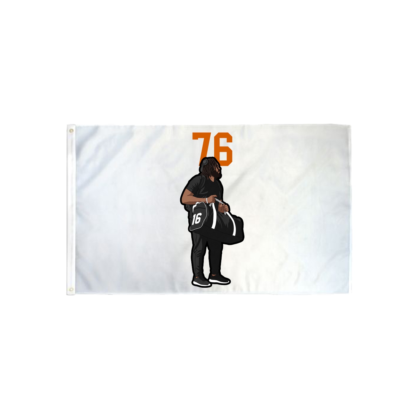 3x5 Flag — Number Top in Classic