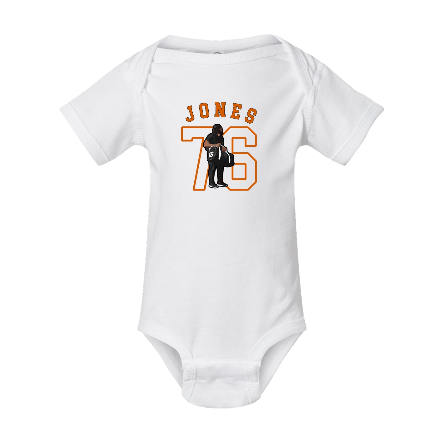 Baby Onesie — Shirsey Arch in White