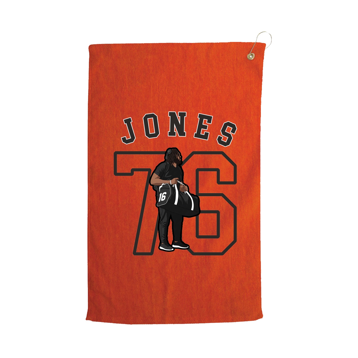 Golf Towel — Shirsey Arch in Orange