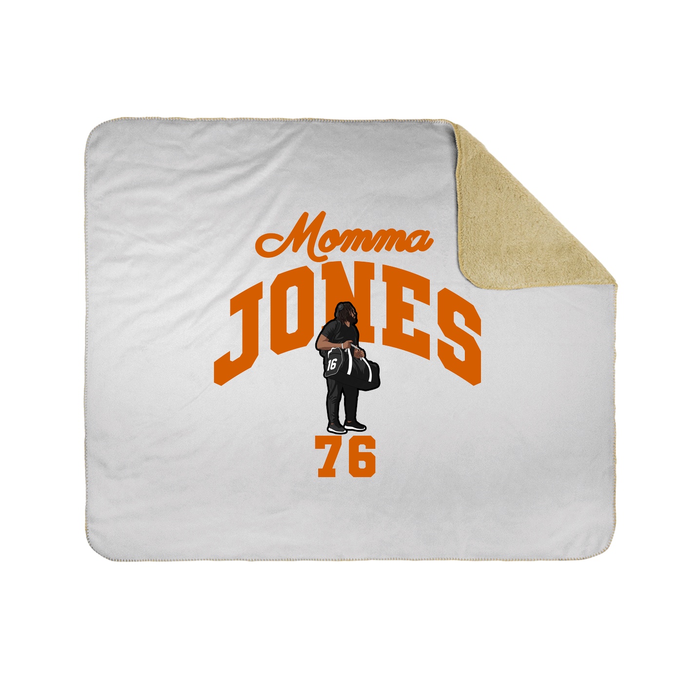 Throw Blanket — Mothers Day Arch in White