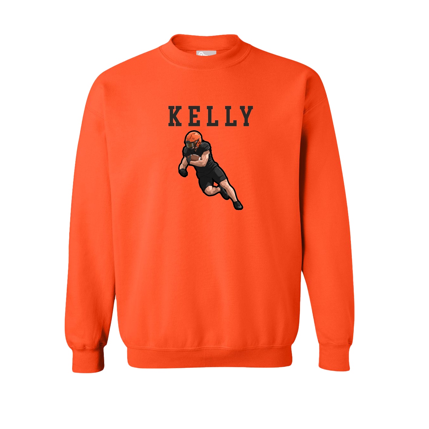 Fleece Crew — Shirsey in Orange