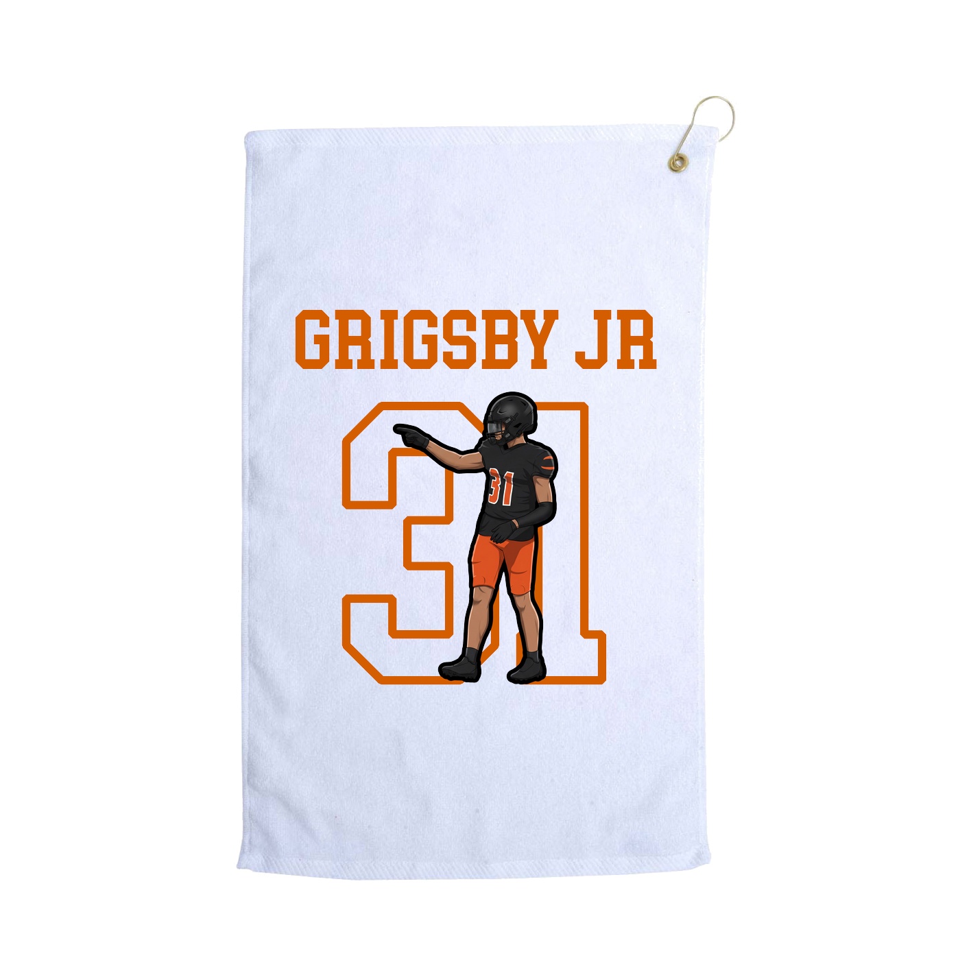 Golf Towel — Shirsey in White