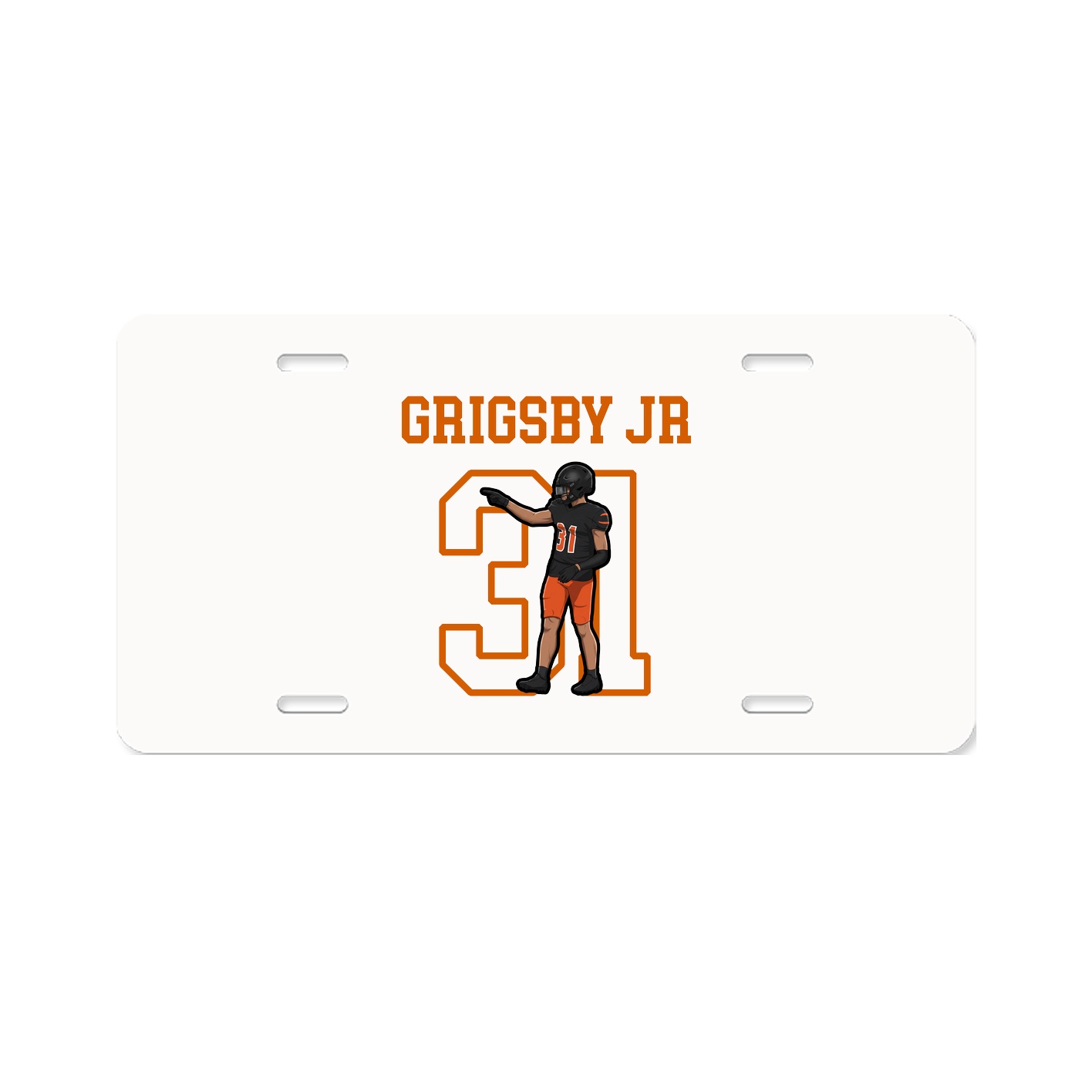 License Plate — Shirsey in Classic