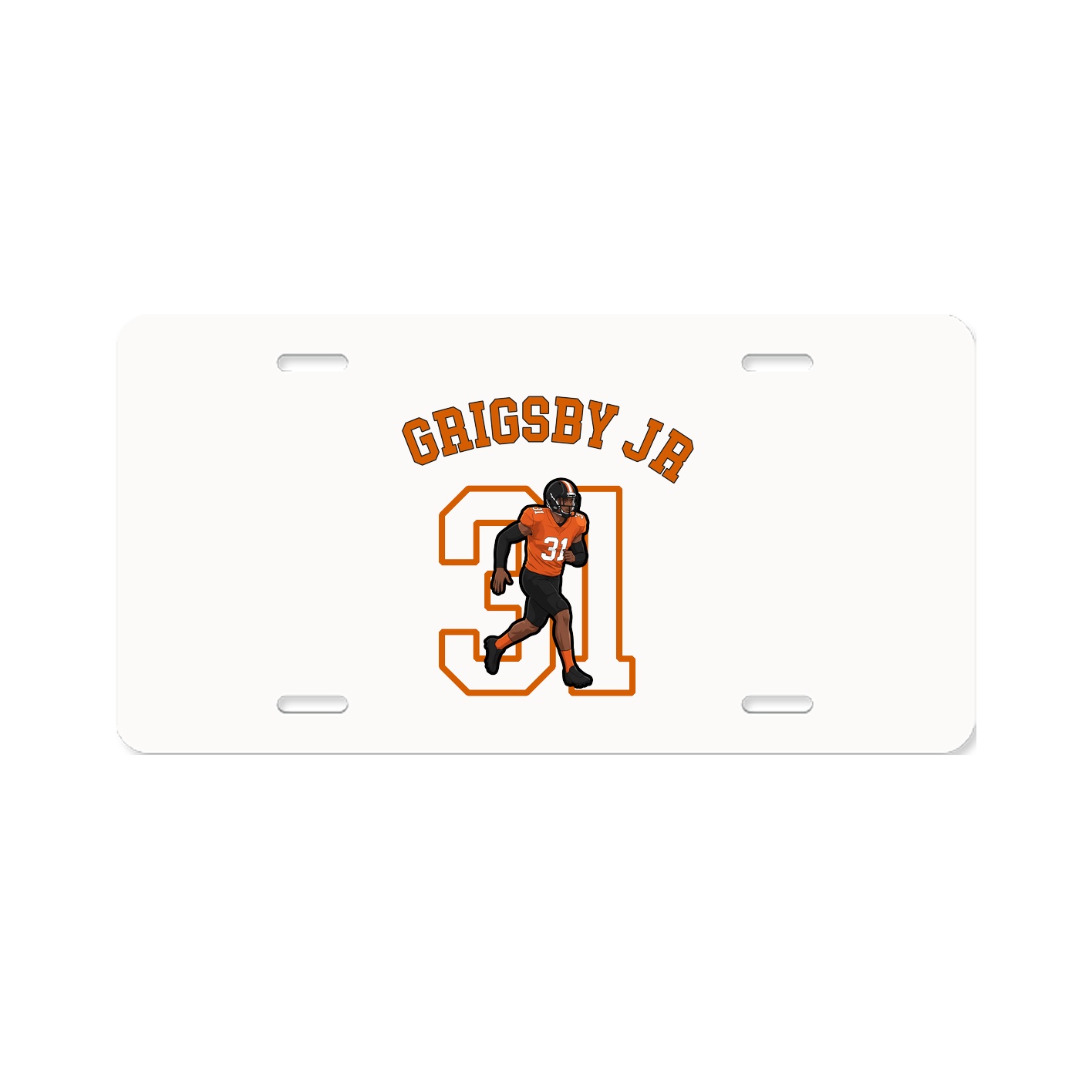 License Plate — Shirsey Arch in Classic