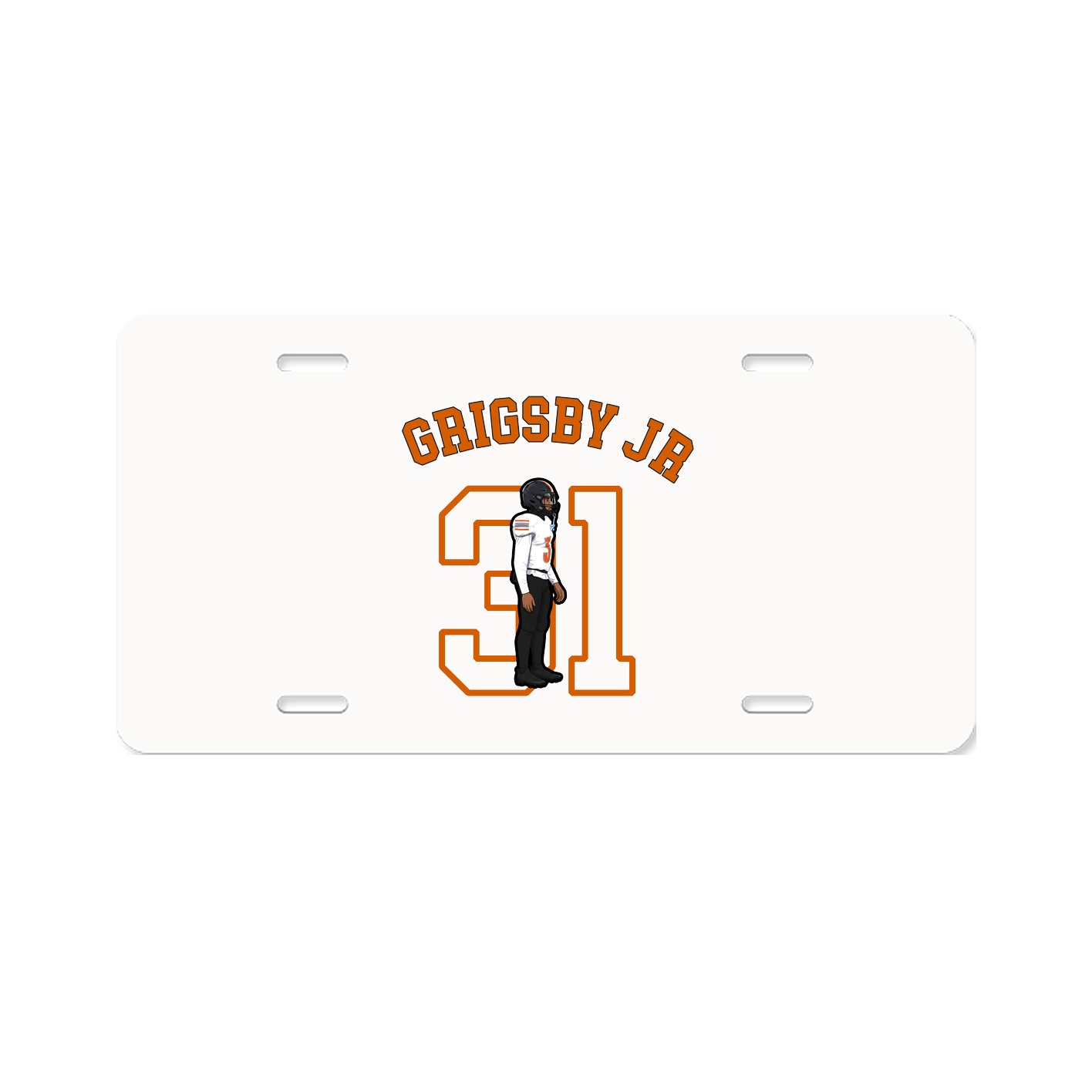 License Plate — Shirsey Arch in Classic