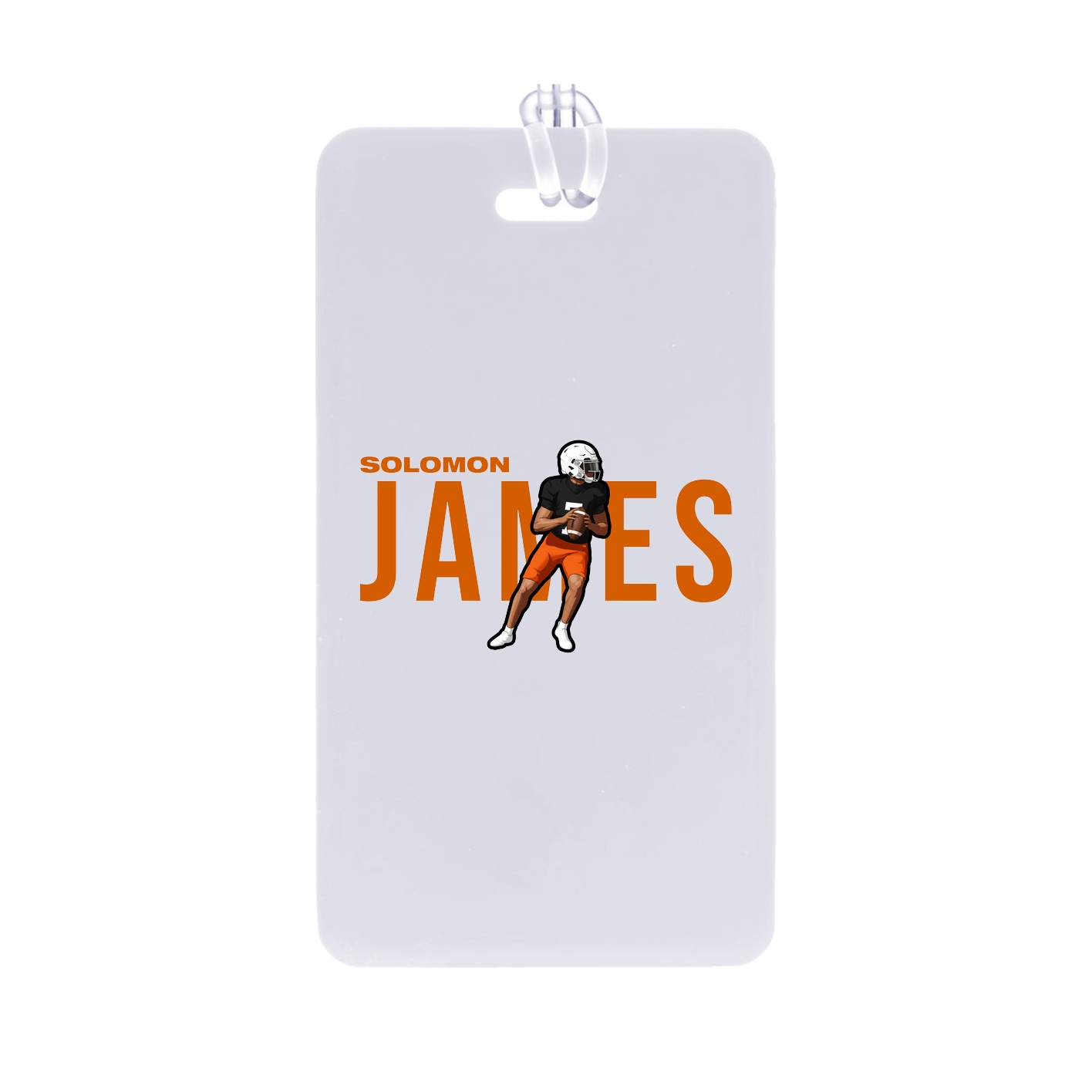 Bag Tag — Player Name in Classic