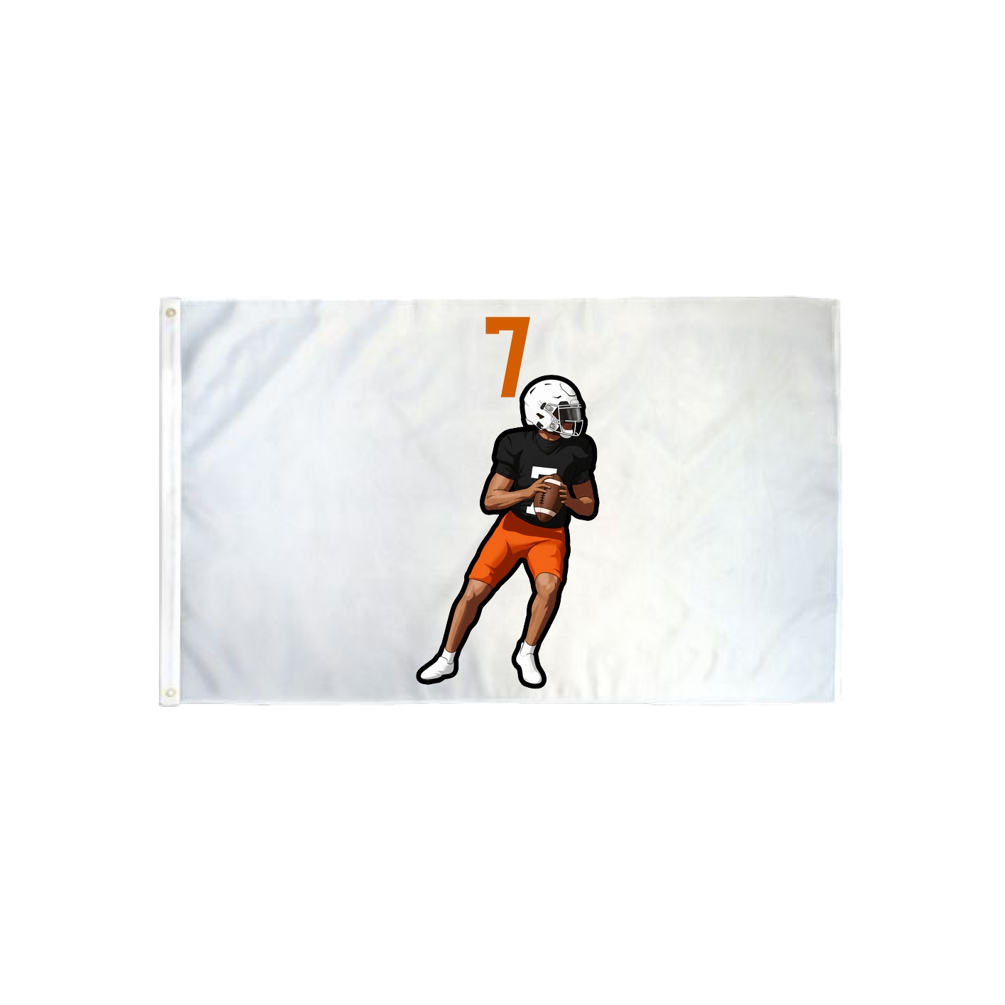 3x5 Flag — Number Top in Classic