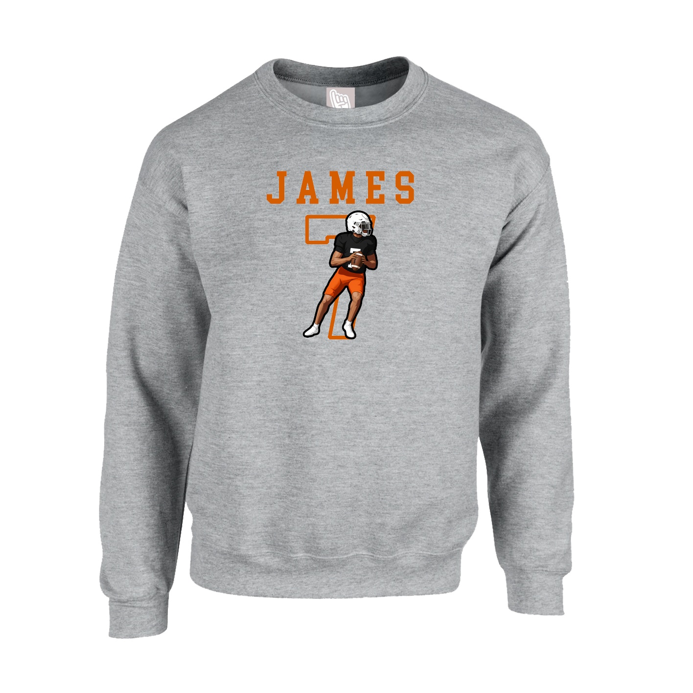 Fleece Crew — Shirsey in Grey