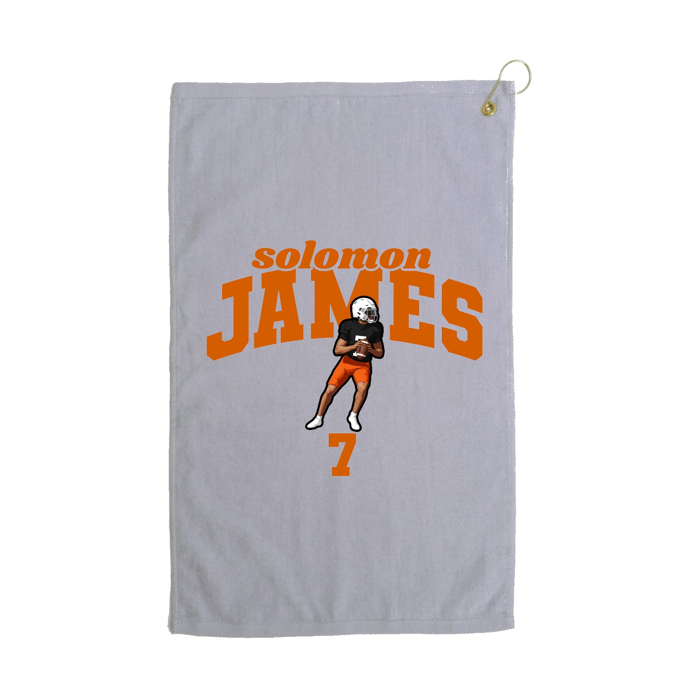 Golf Towel — Signature Arch in Grey