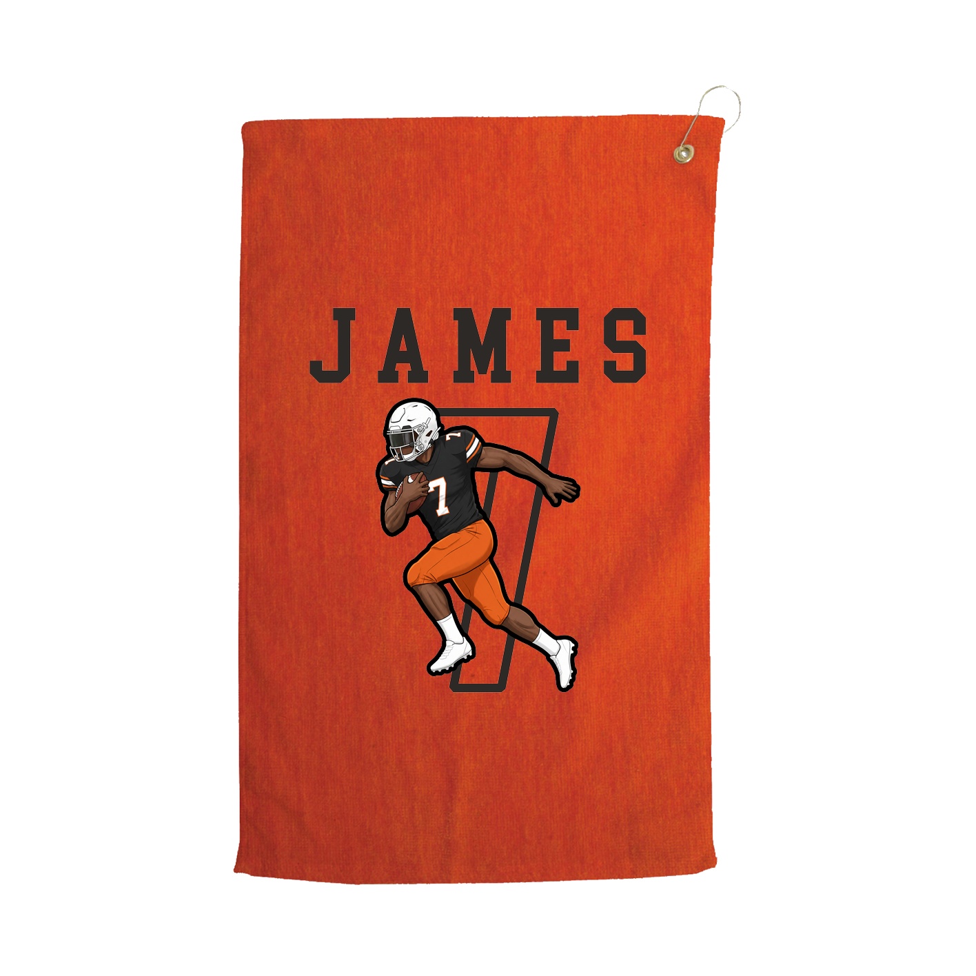Golf Towel — Shirsey in Orange