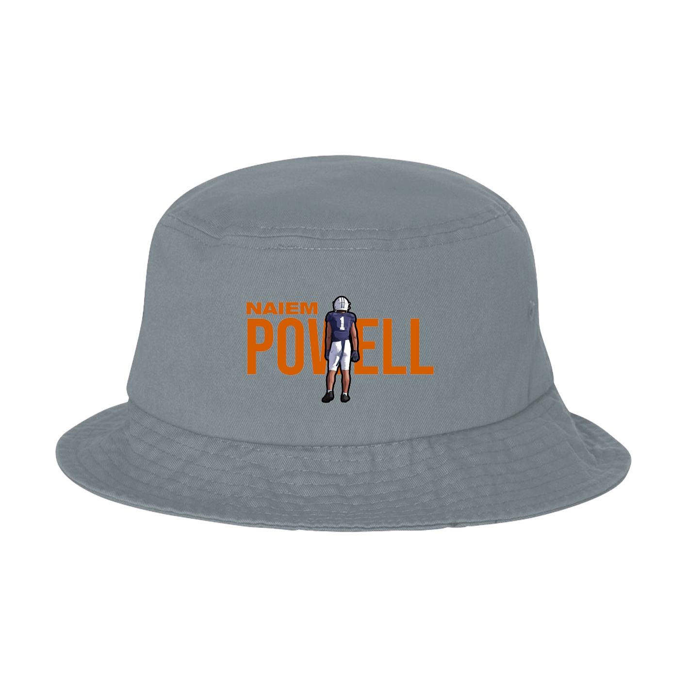Bucket Cap — Player Name in Grey