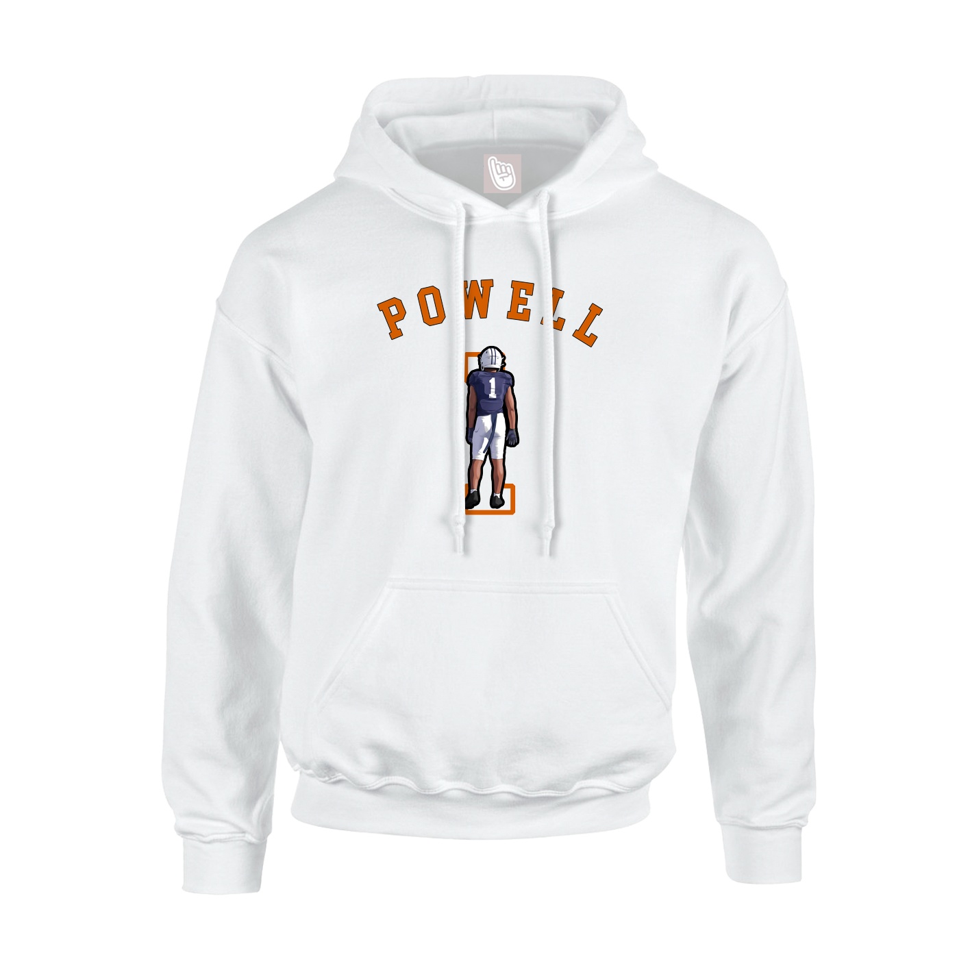 Hoodie — Shirsey Arch in White