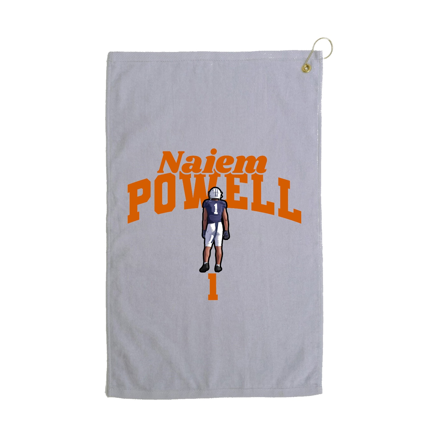 Golf Towel — Signature Arch in Grey