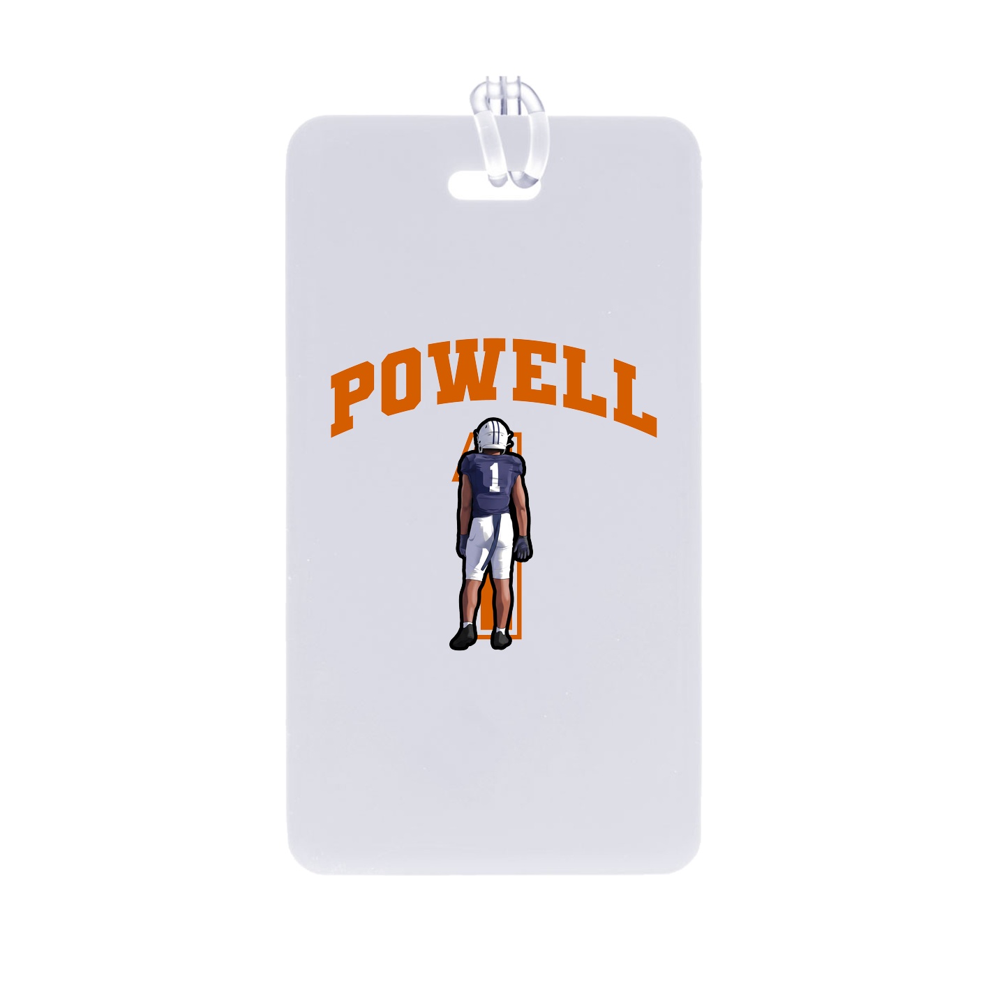 Bag Tag — Number in Classic