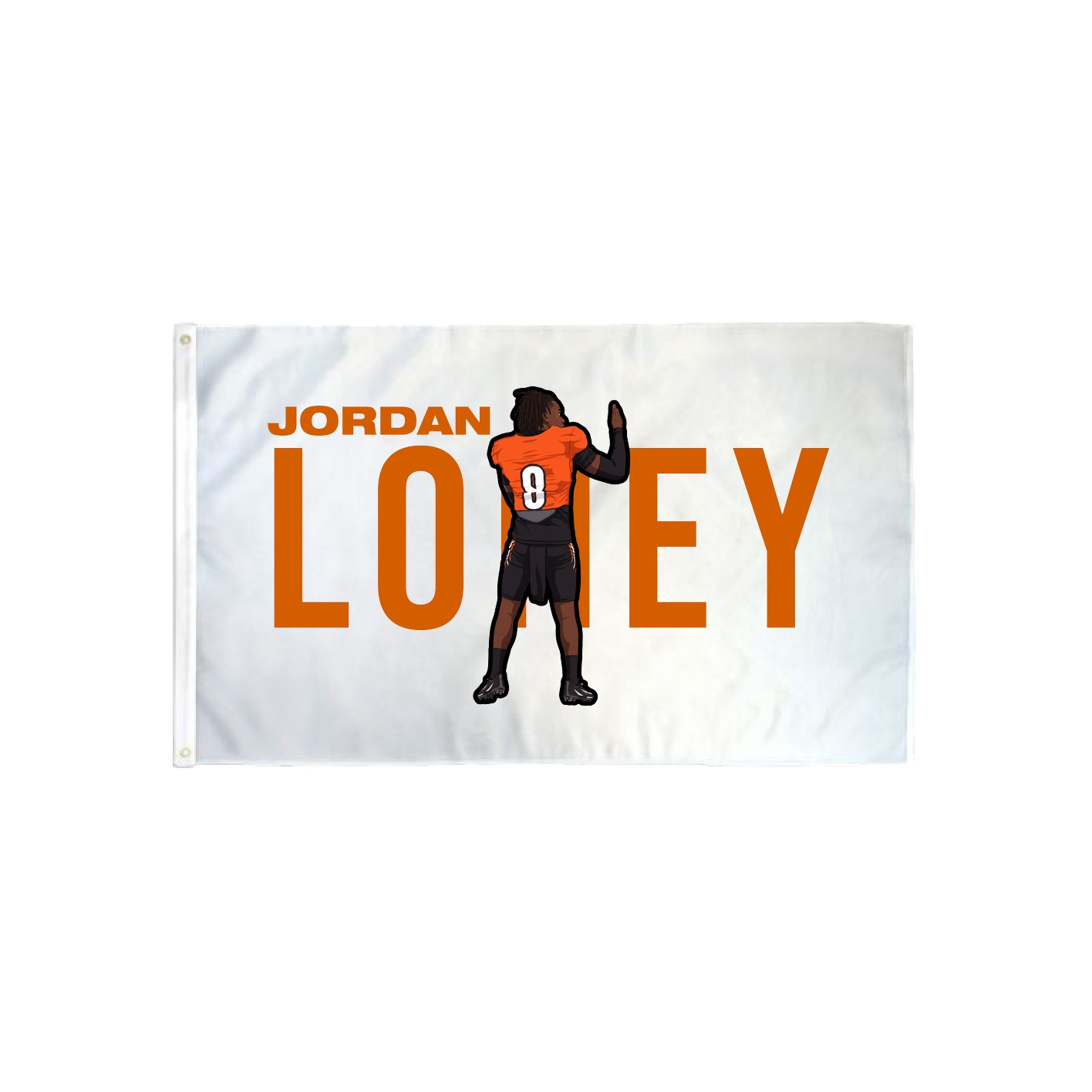 3x5 Flag — Player Name in Classic