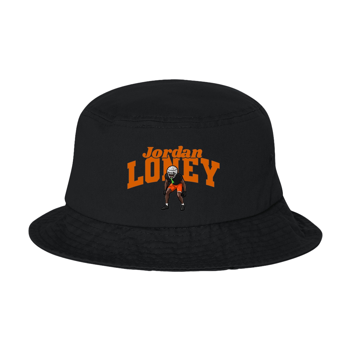 Bucket Cap — Signature Arch in Black