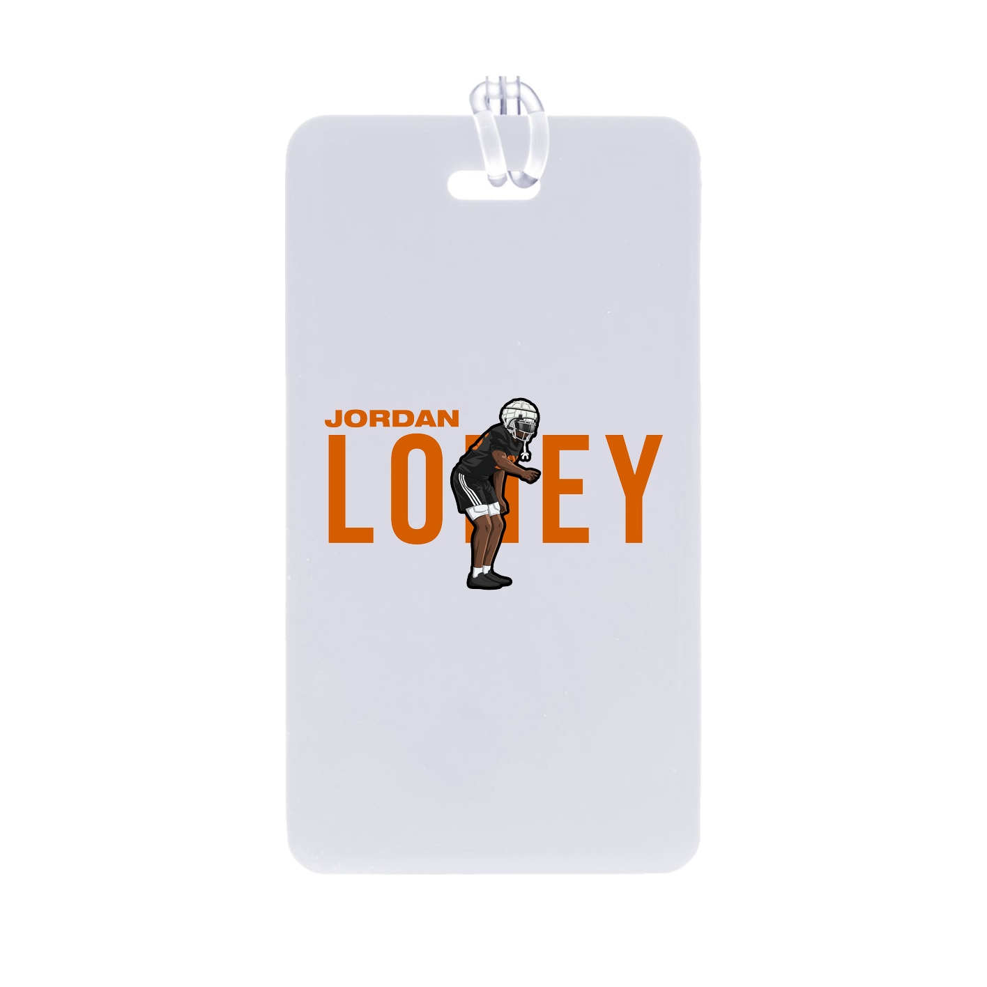 Bag Tag — Player Name in Classic