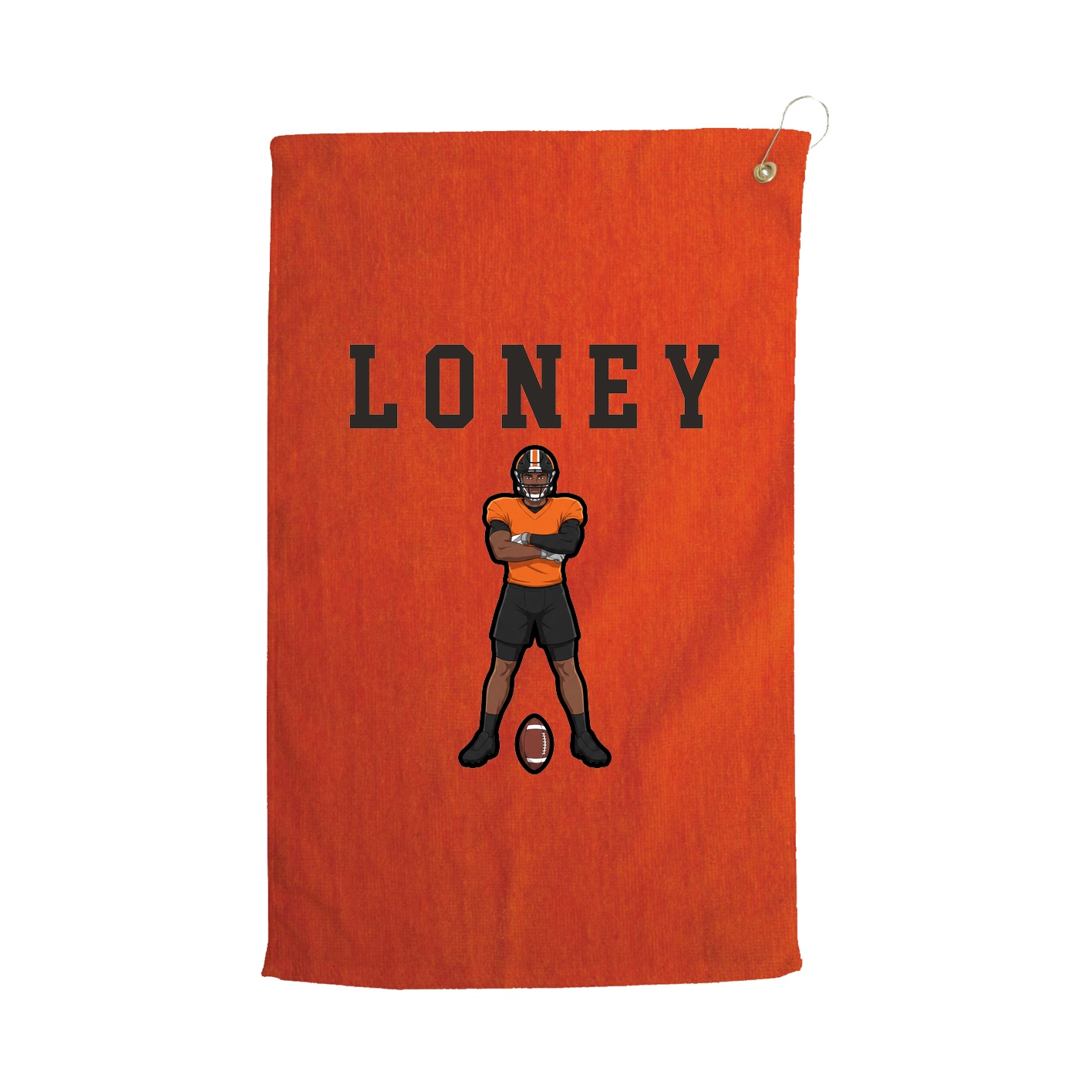 Golf Towel — Shirsey in Orange