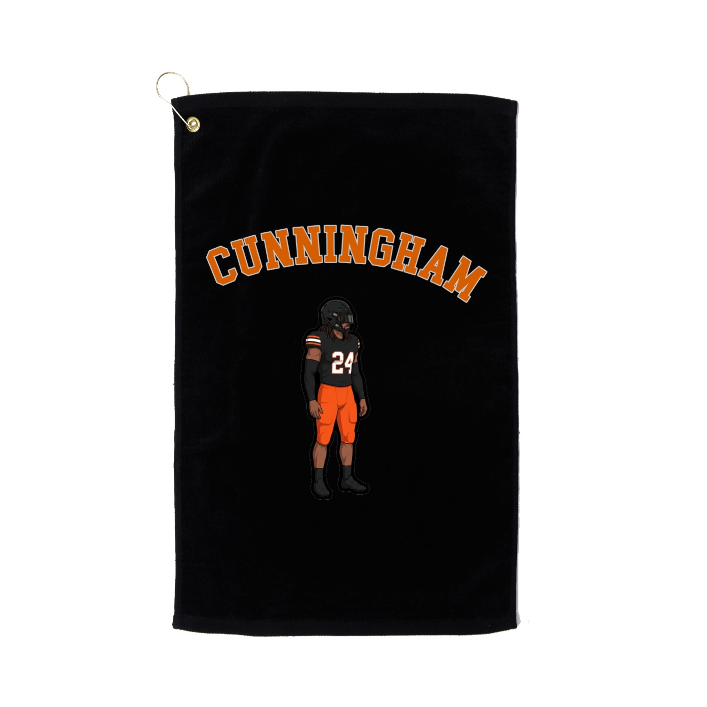 Golf Towel — Shirsey Arch in Black