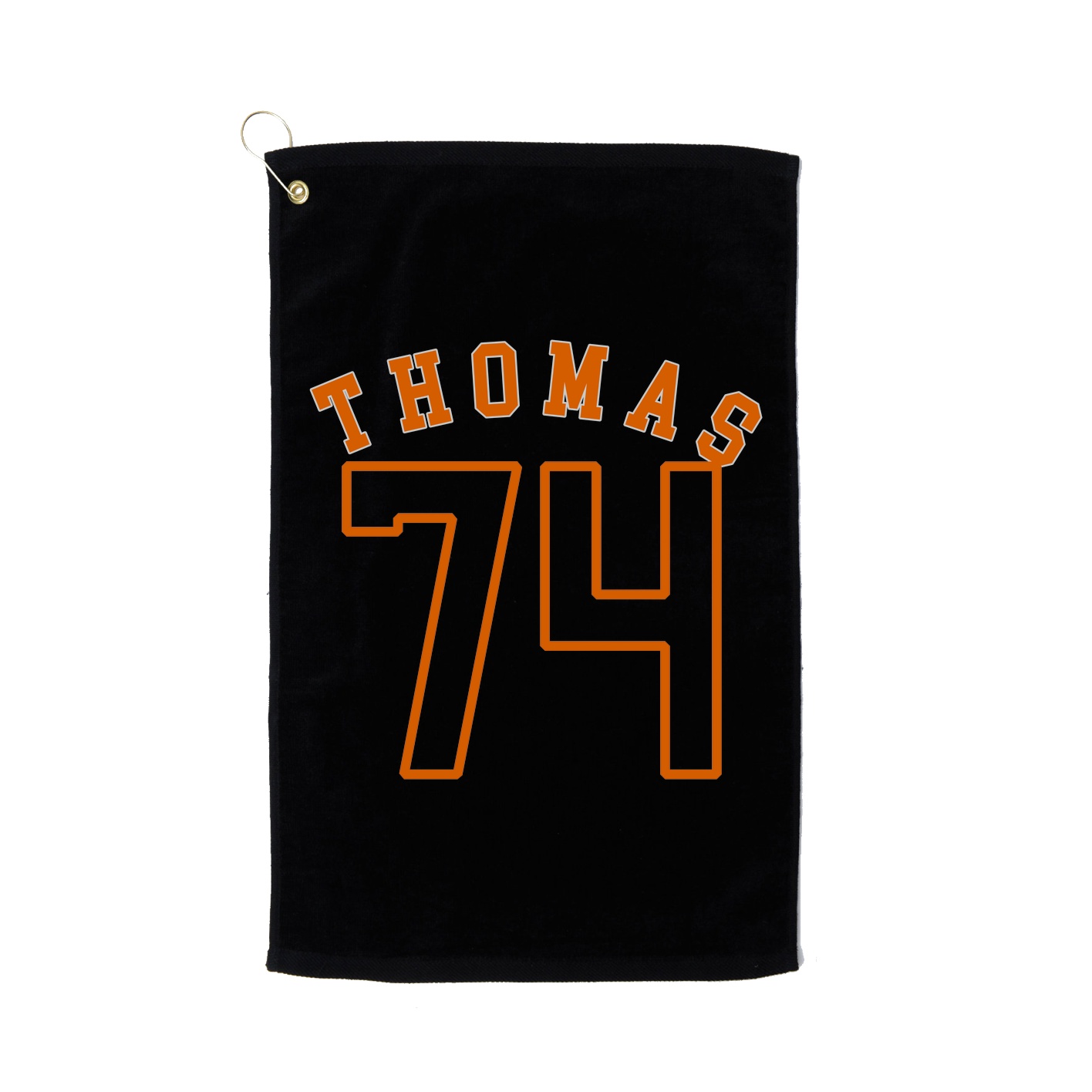 Golf Towel — Shirsey Arch in Black