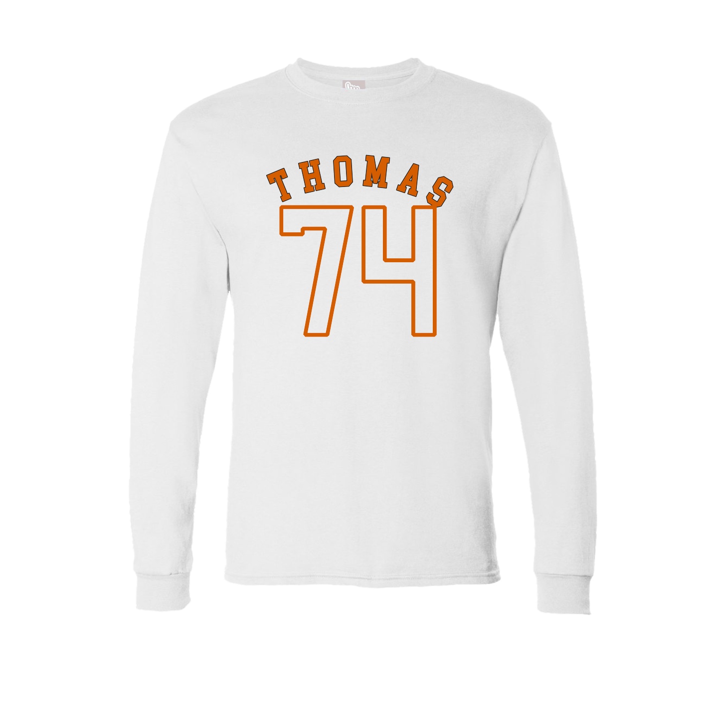 Long Sleeve Tee — Shirsey Arch in White