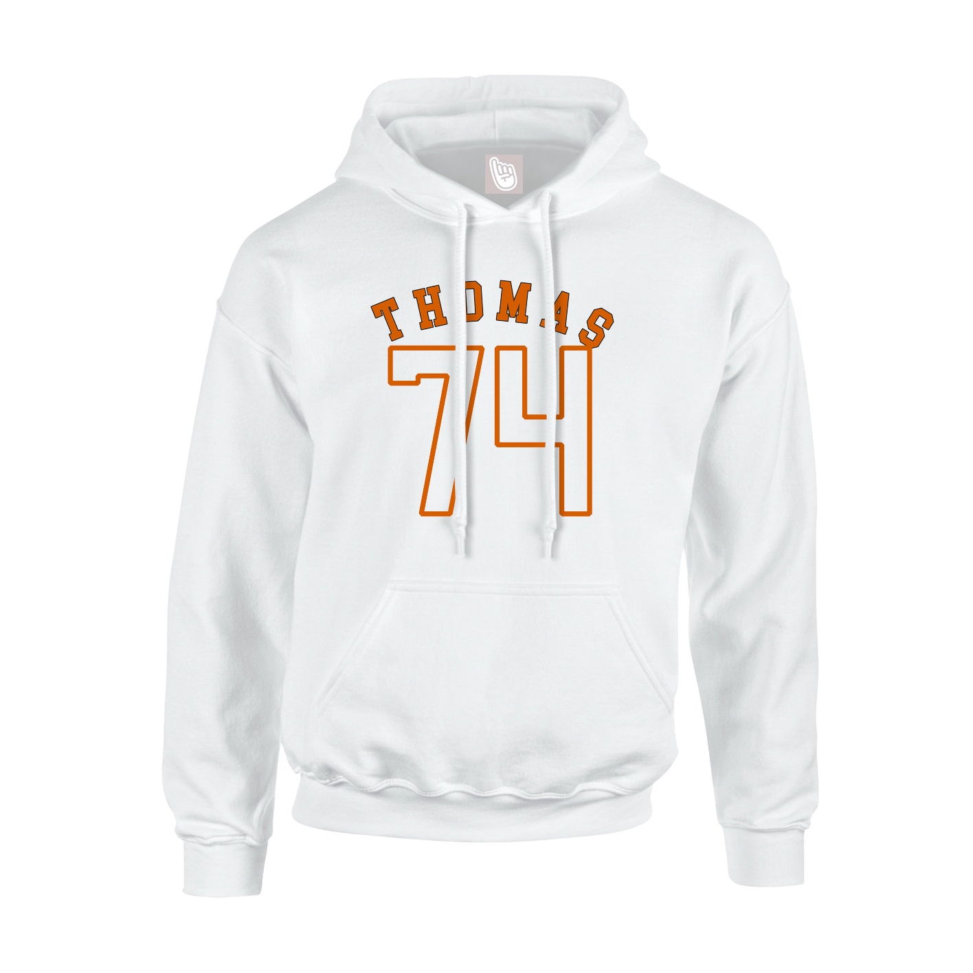 Hoodie — Shirsey Arch in White