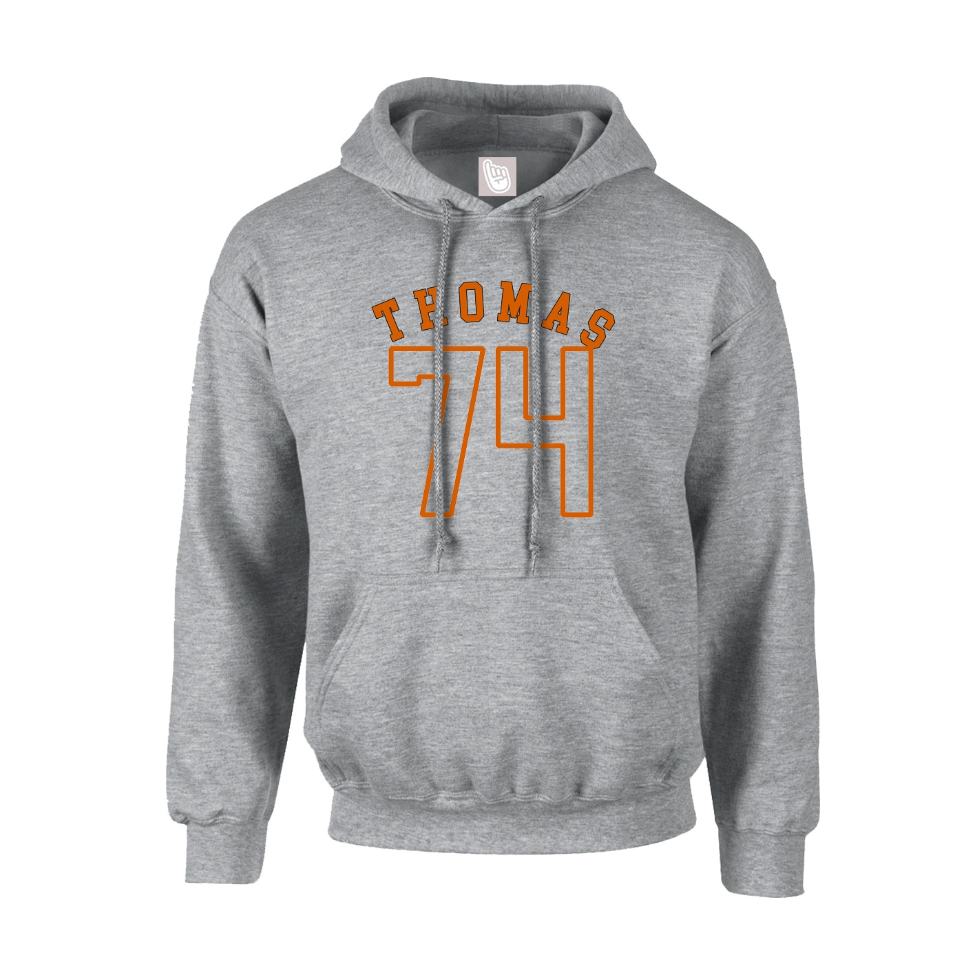 Youth Hoodie — Shirsey Arch in Grey