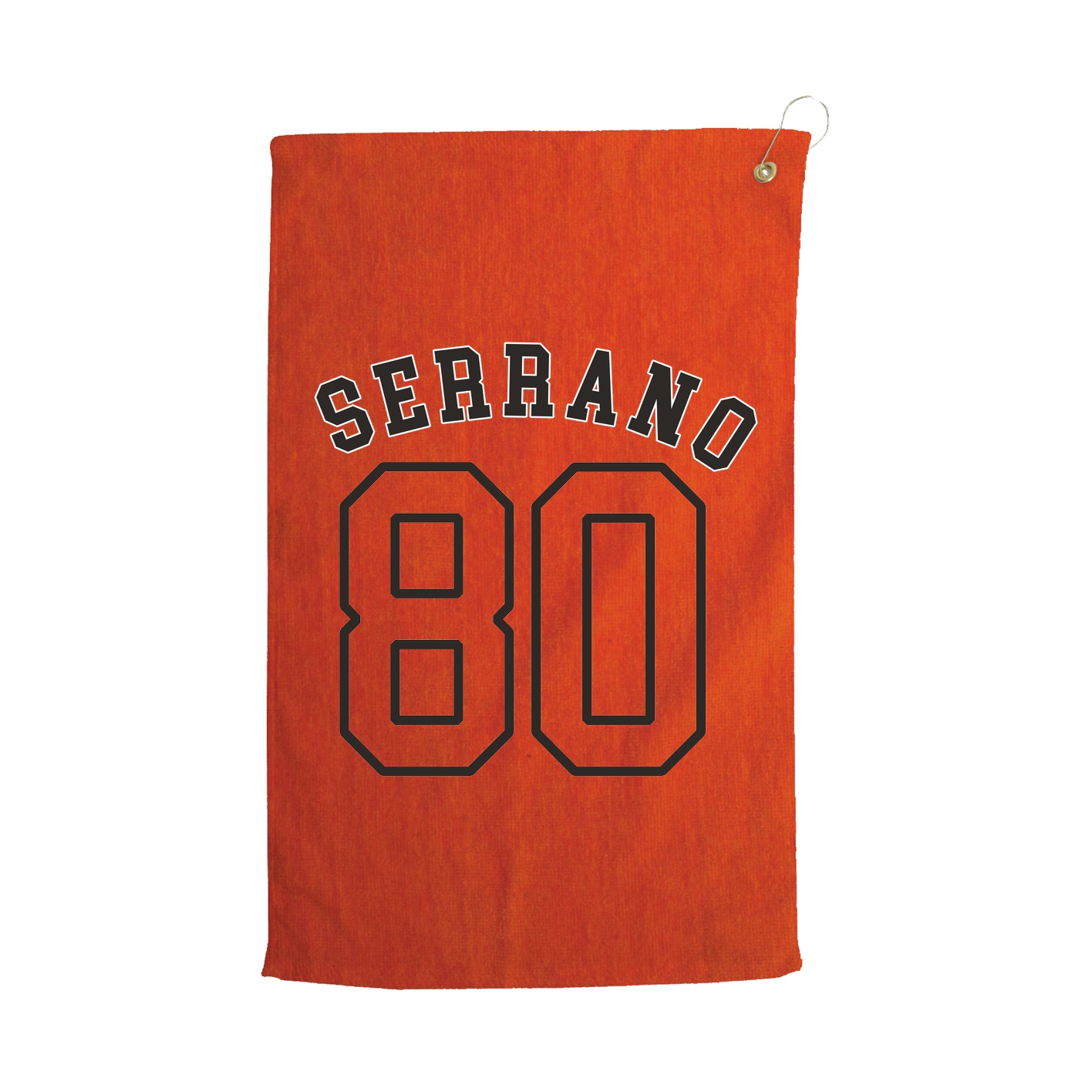 Golf Towel — Shirsey Arch in Orange