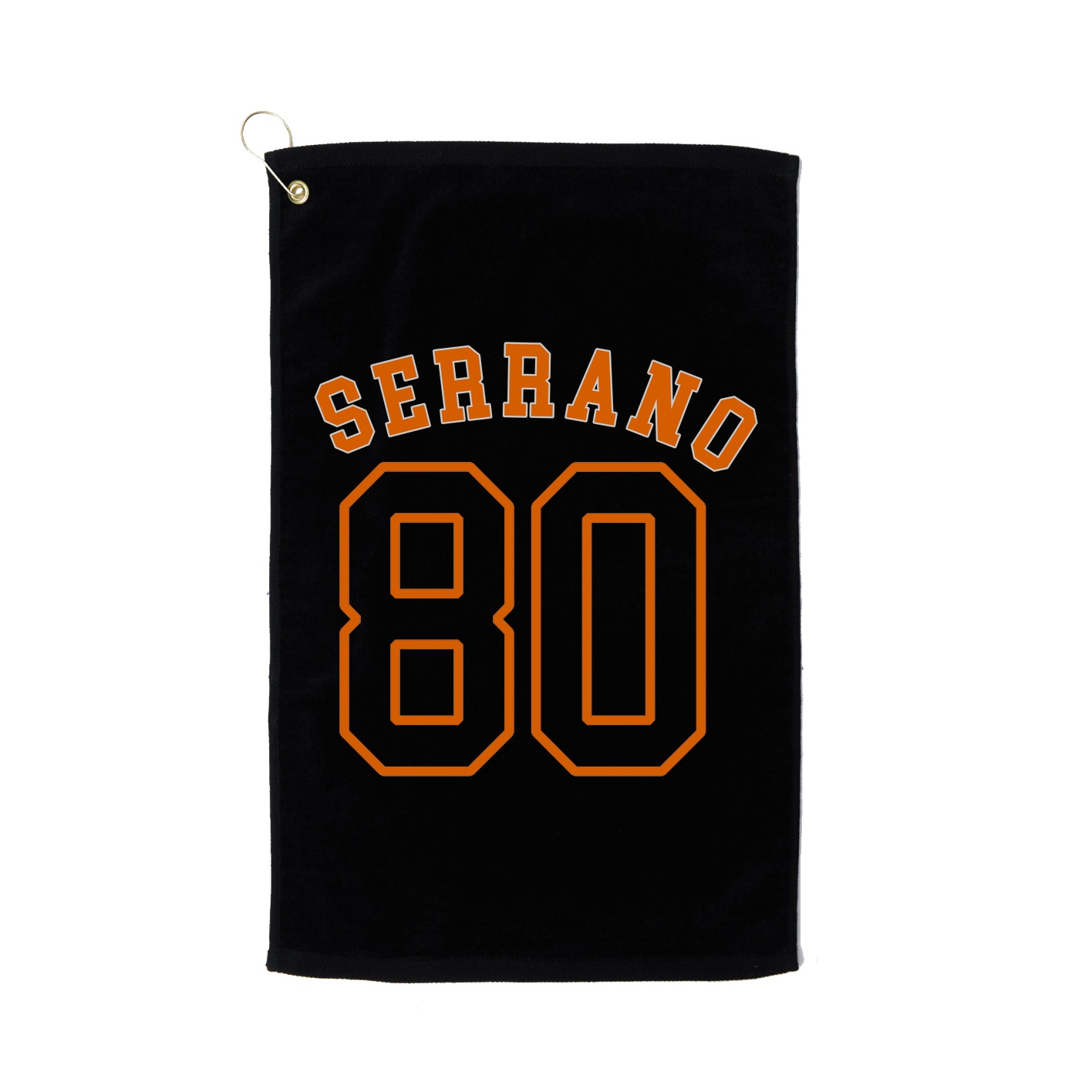 Golf Towel — Shirsey Arch in Black