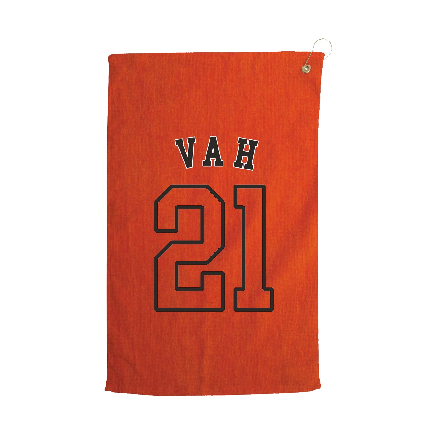 Golf Towel — Shirsey Arch in Orange