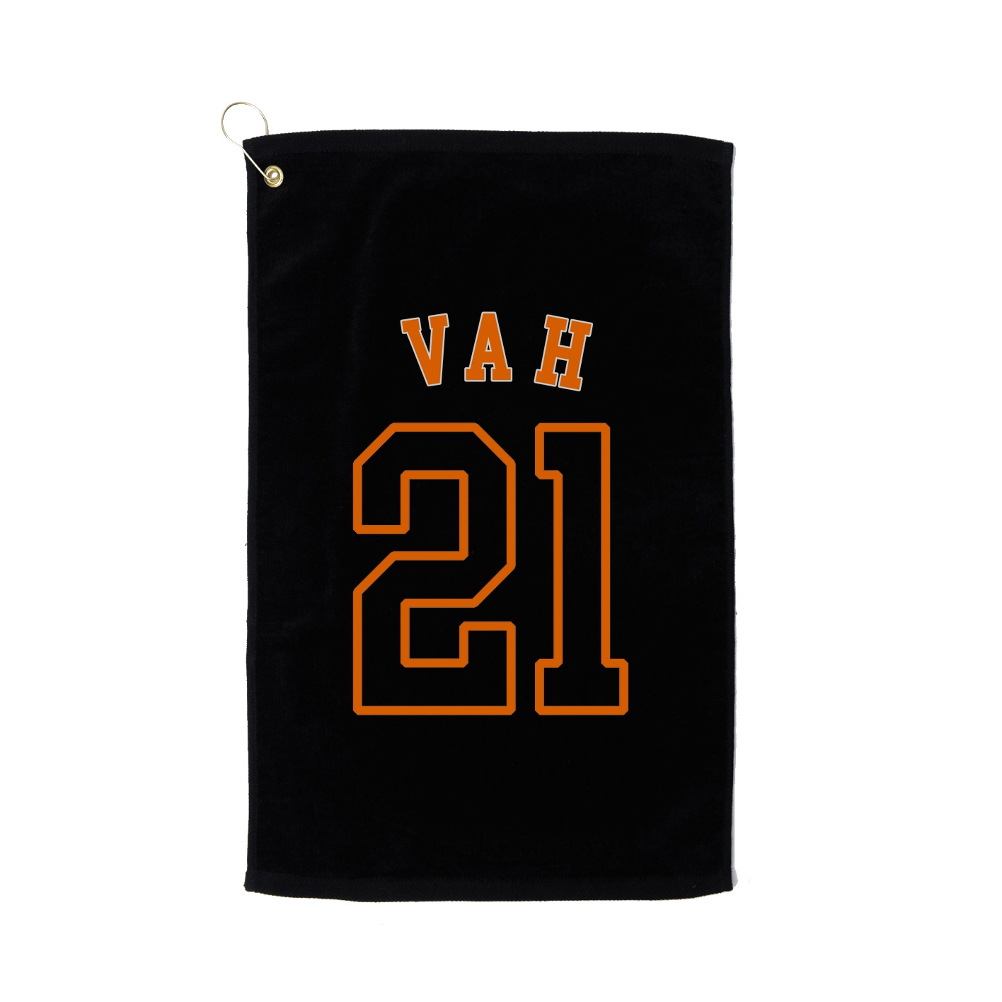 Golf Towel — Shirsey Arch in Black