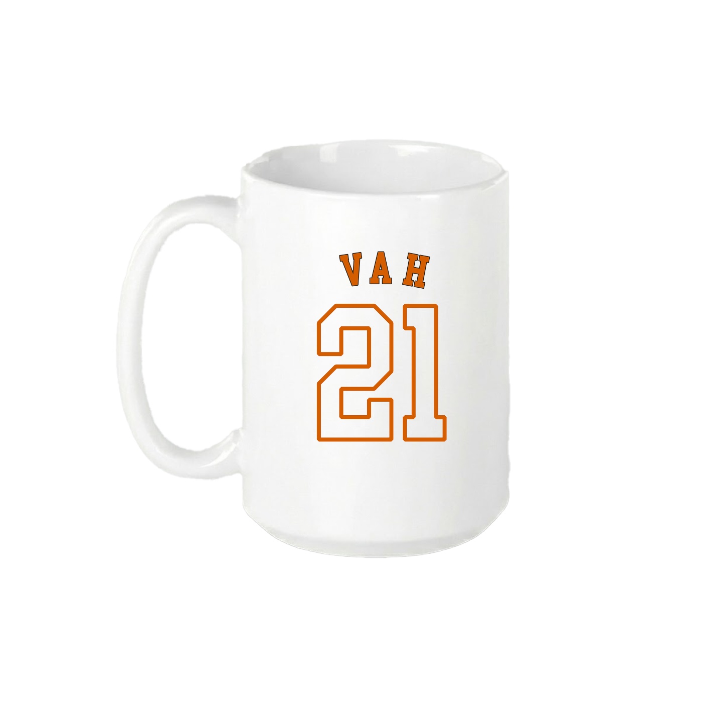15oz Coffee Mug — Shirsey Arch in White