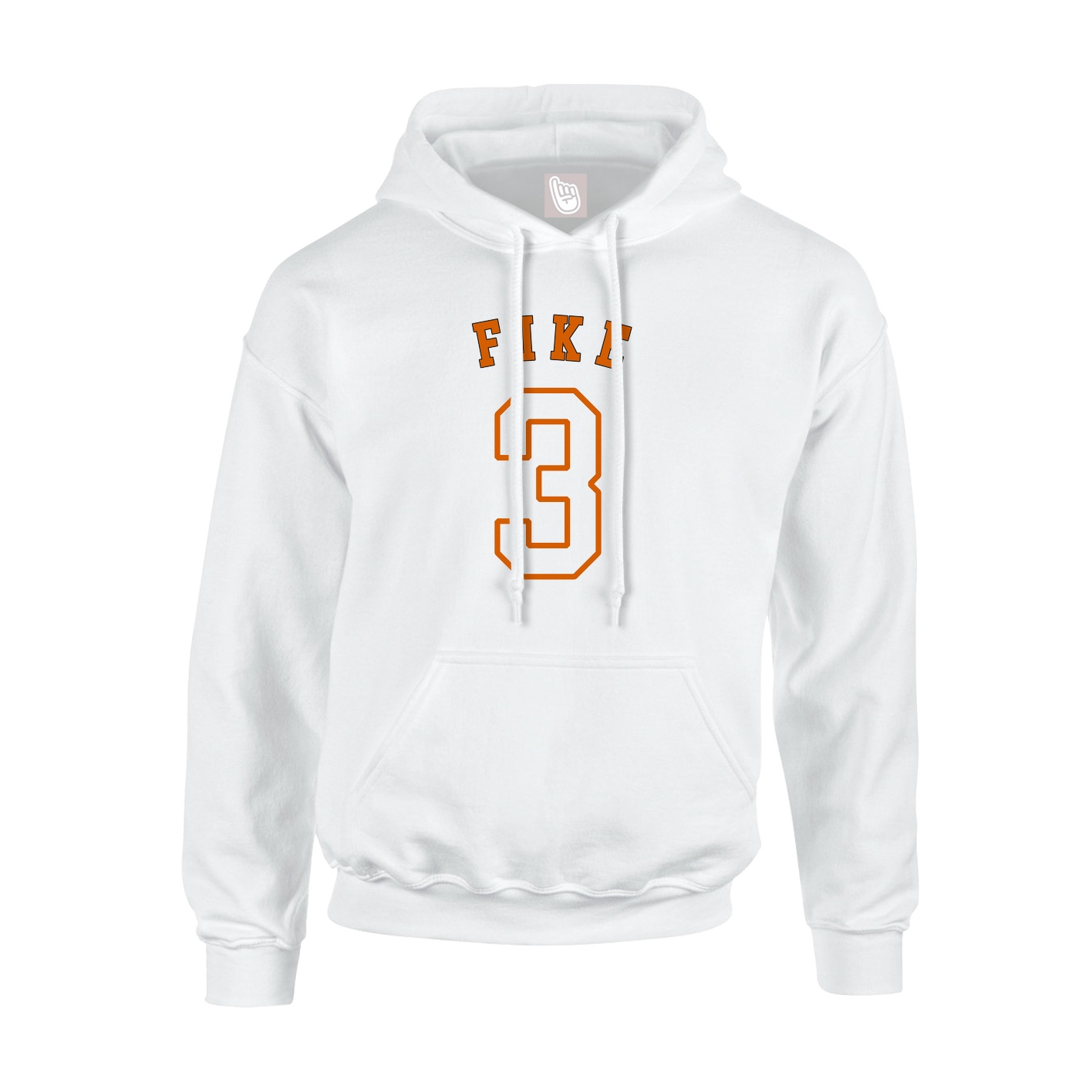 Hoodie — Shirsey Arch in White