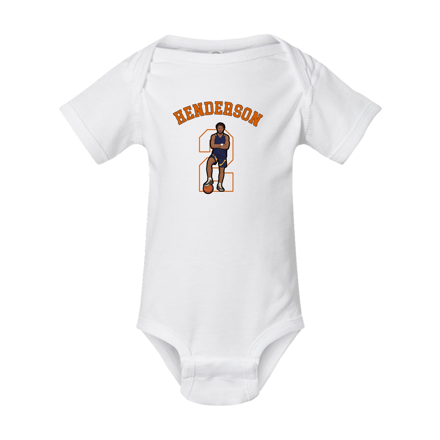 Baby Onesie — Shirsey Arch in White