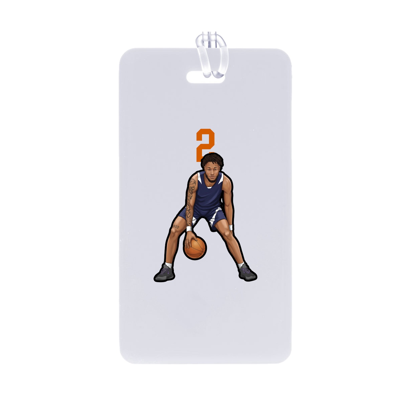 Bag Tag — Number Top in Classic