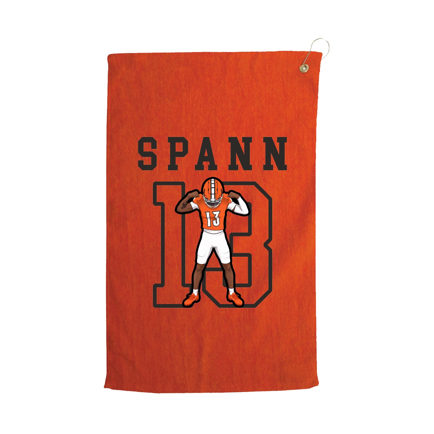 Golf Towel — Shirsey in Orange