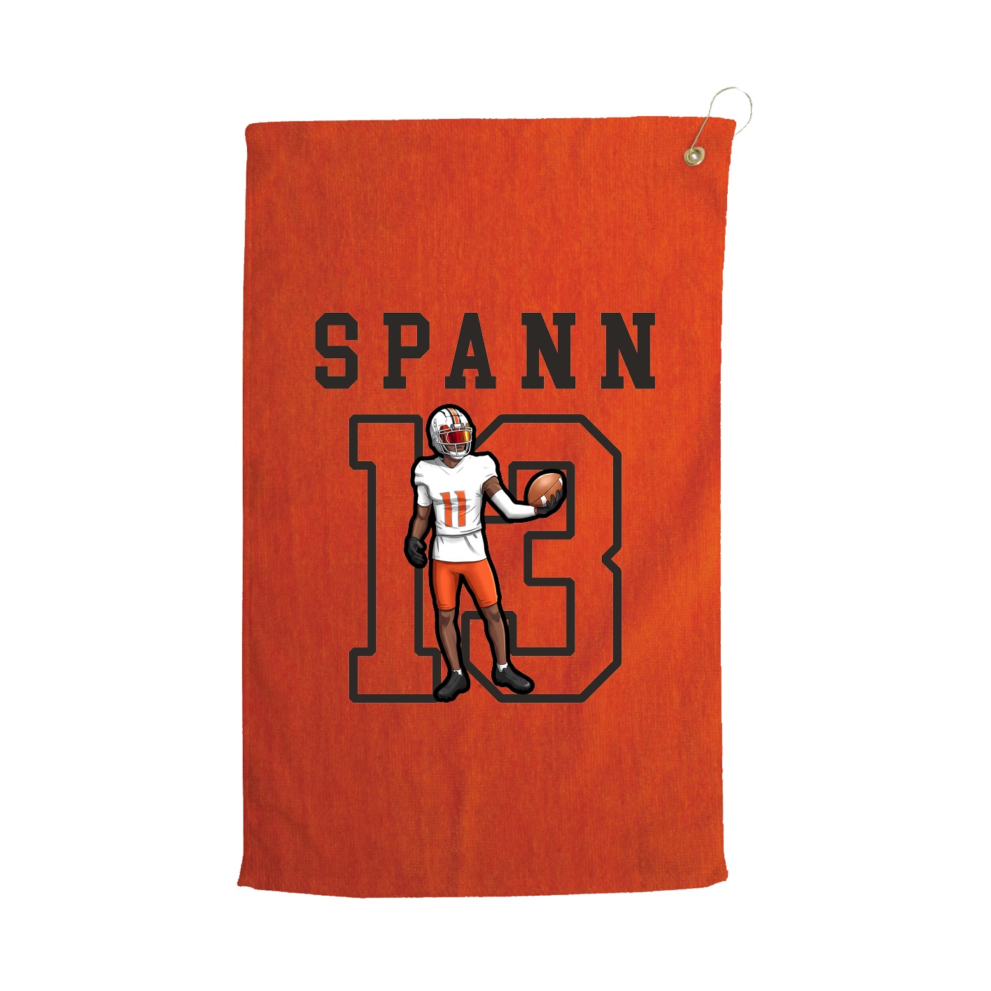 Golf Towel — Shirsey in Orange