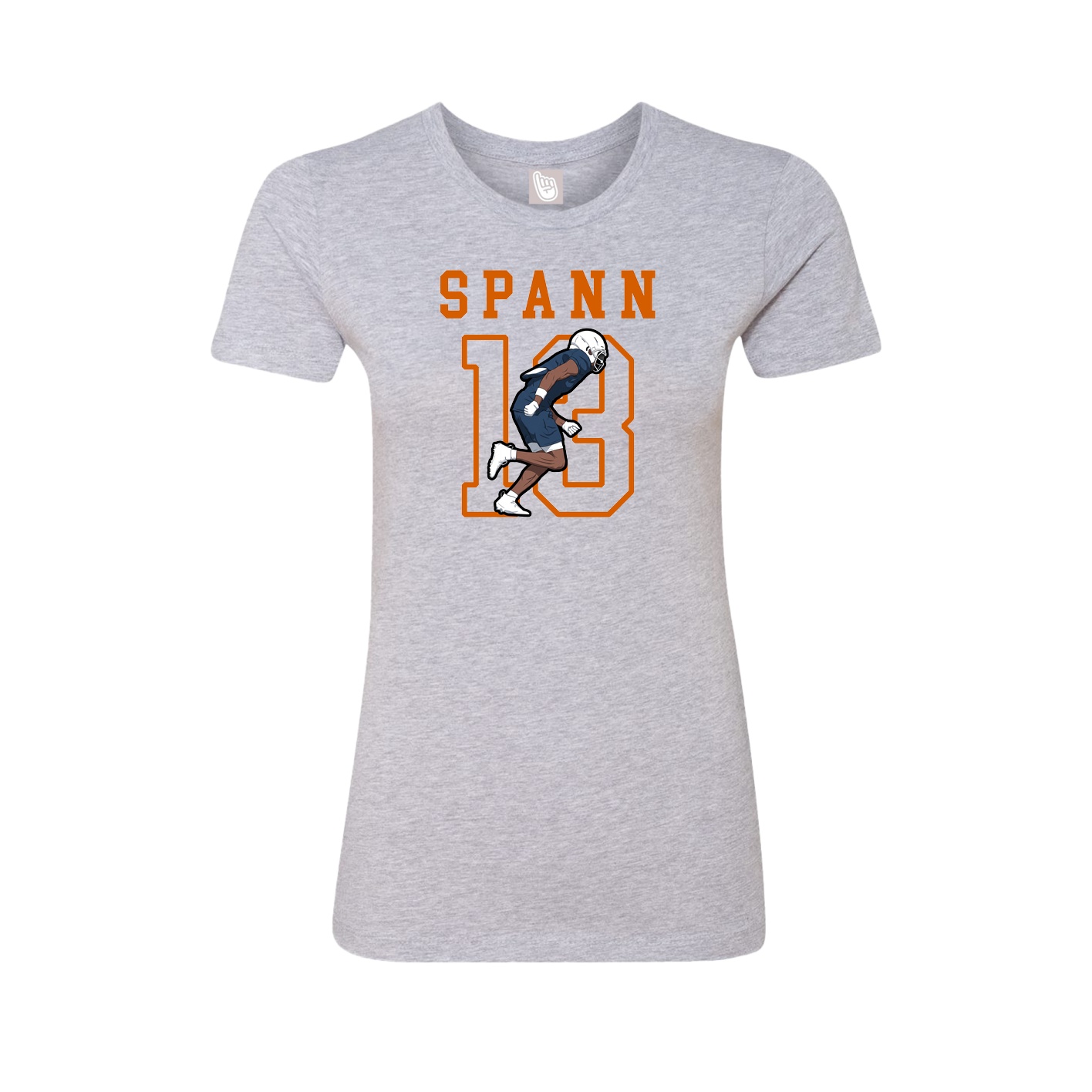 Fitted Women's Tee — Shirsey in Grey