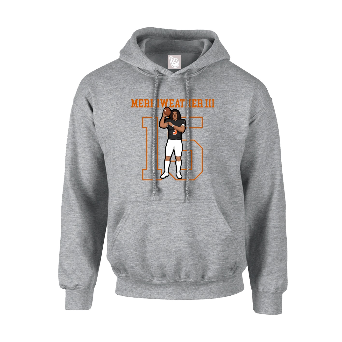 Hoodie — Shirsey in Grey