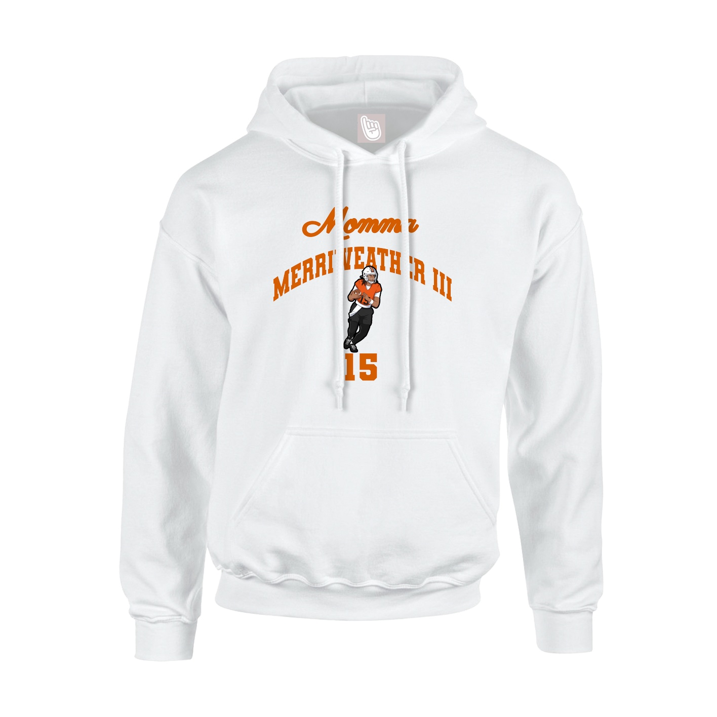 Hoodie — Mothers Day Arch in White