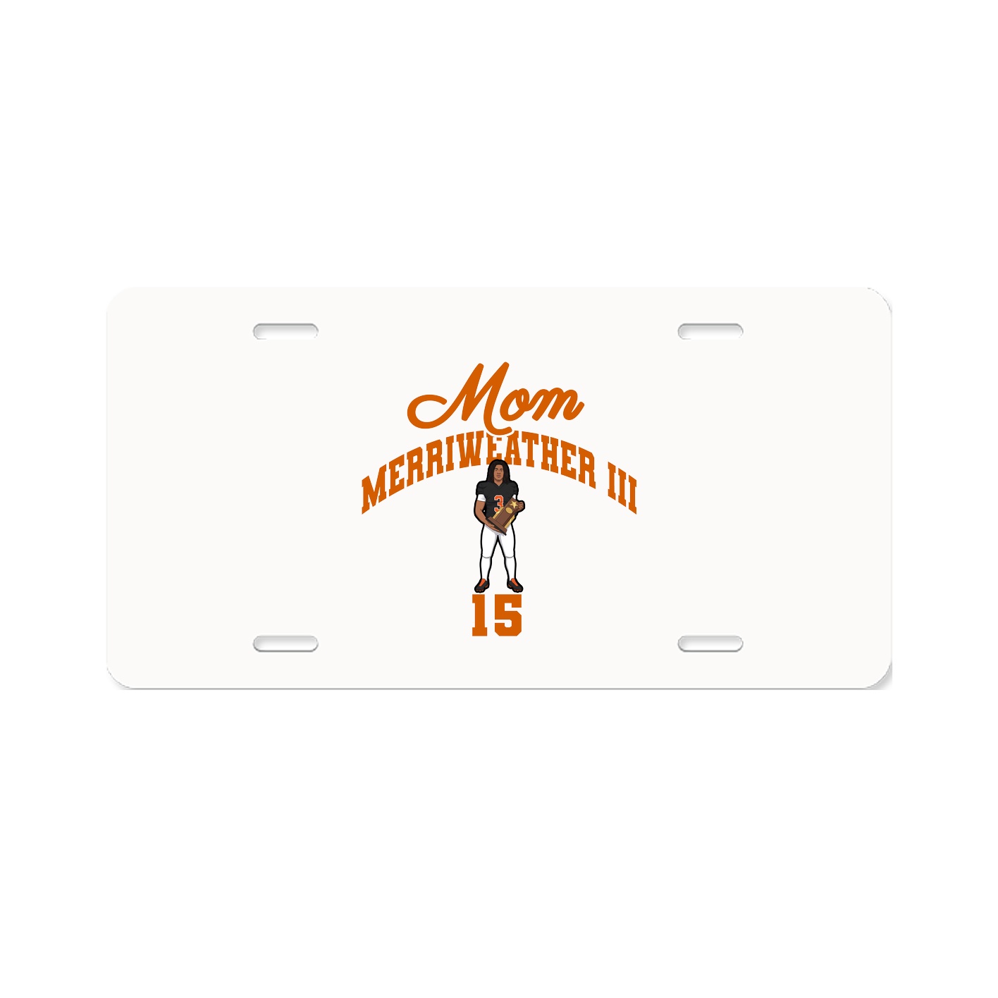 License Plate — Mothers Day Arch in Classic