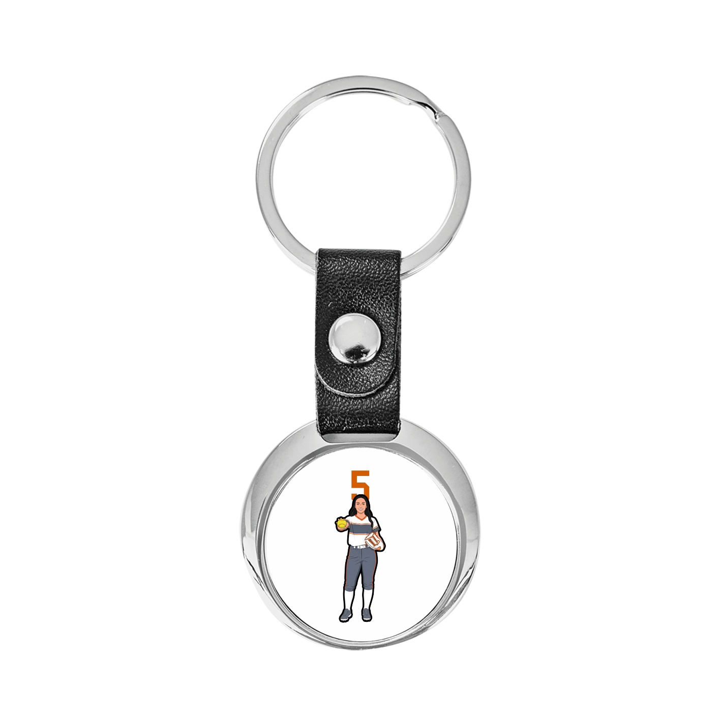 Key Chain — Number Top in Classic