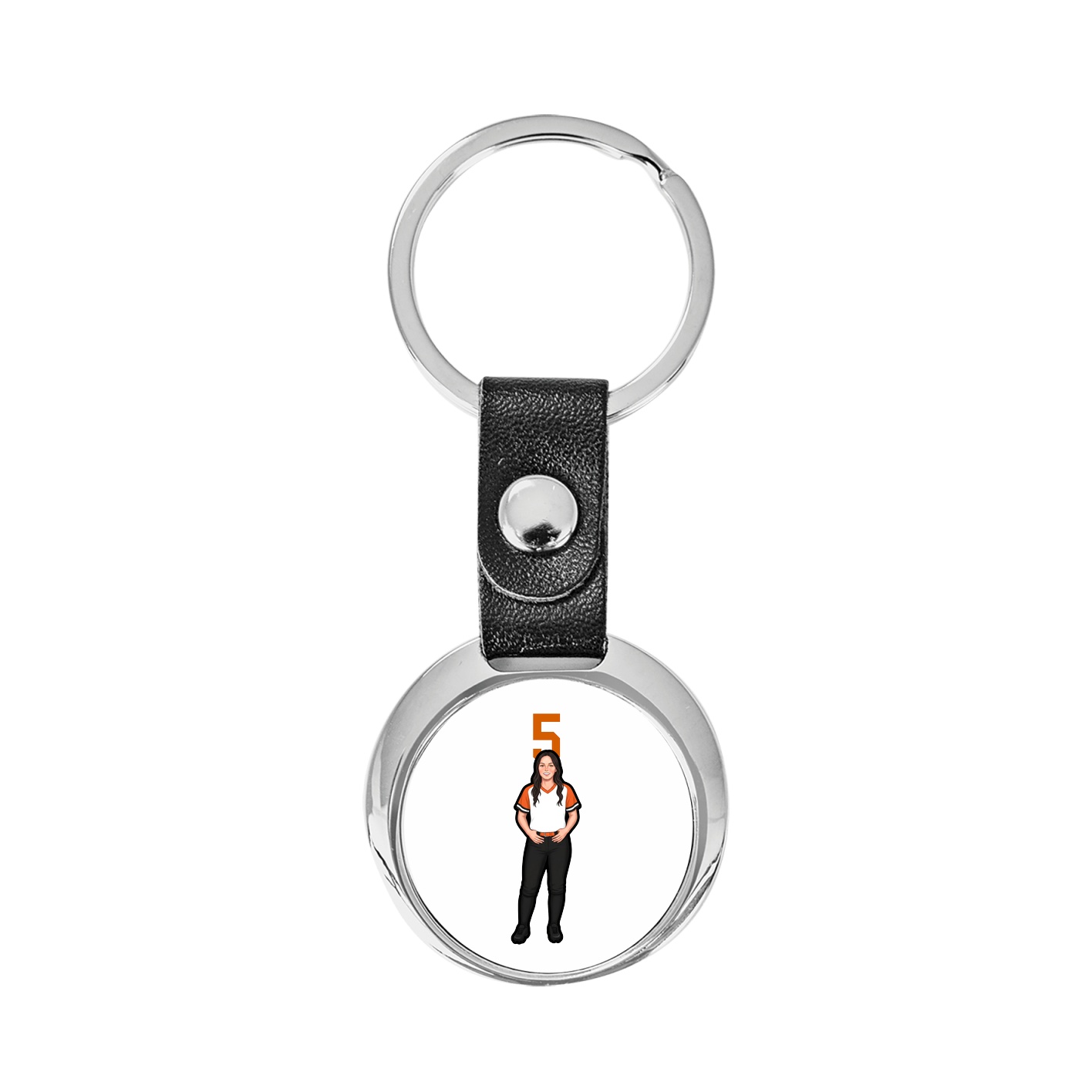 Key Chain — Number Top in Classic