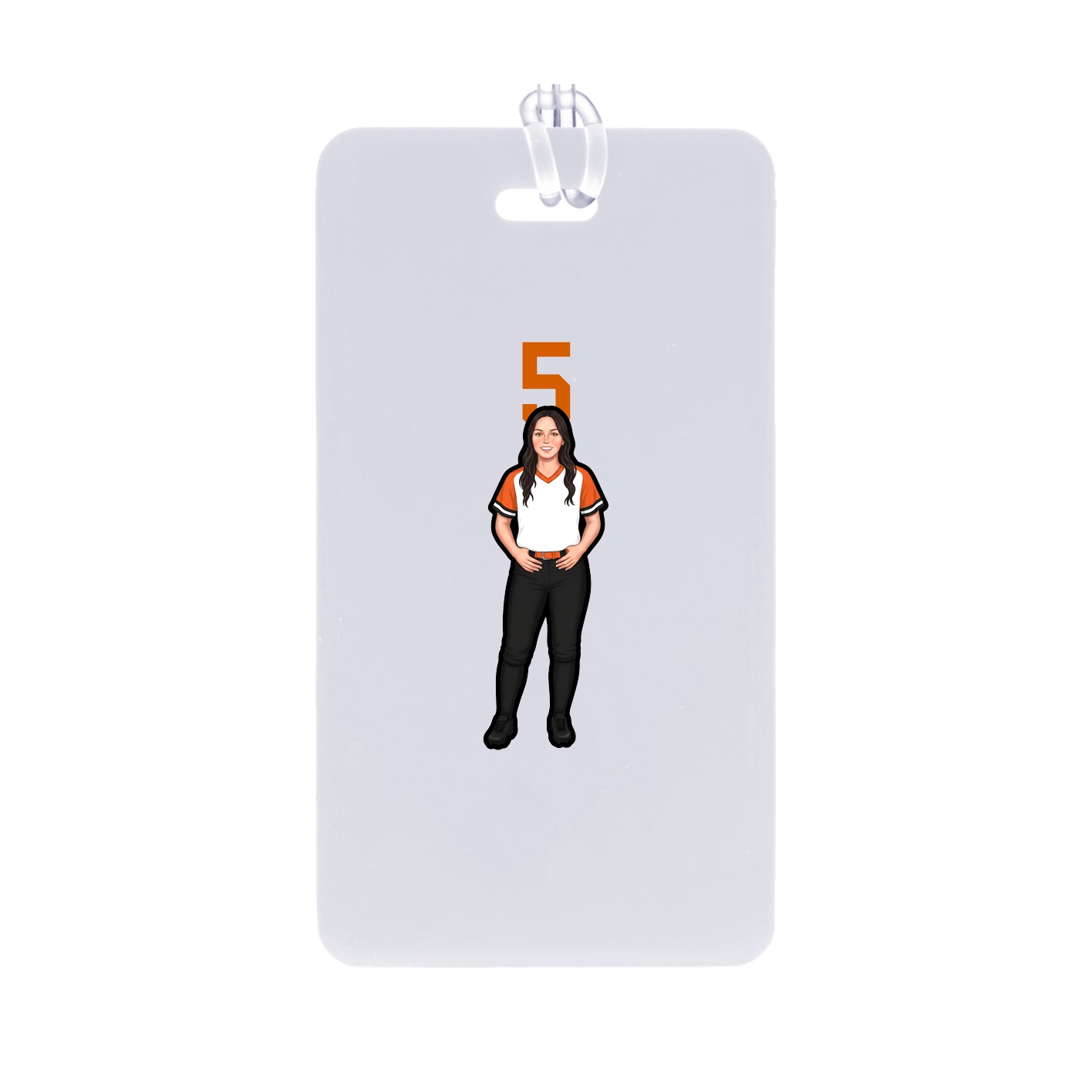 Bag Tag — Number Top in Classic