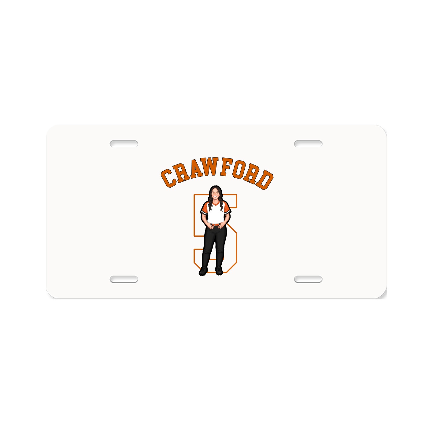 License Plate — Shirsey Arch in Classic